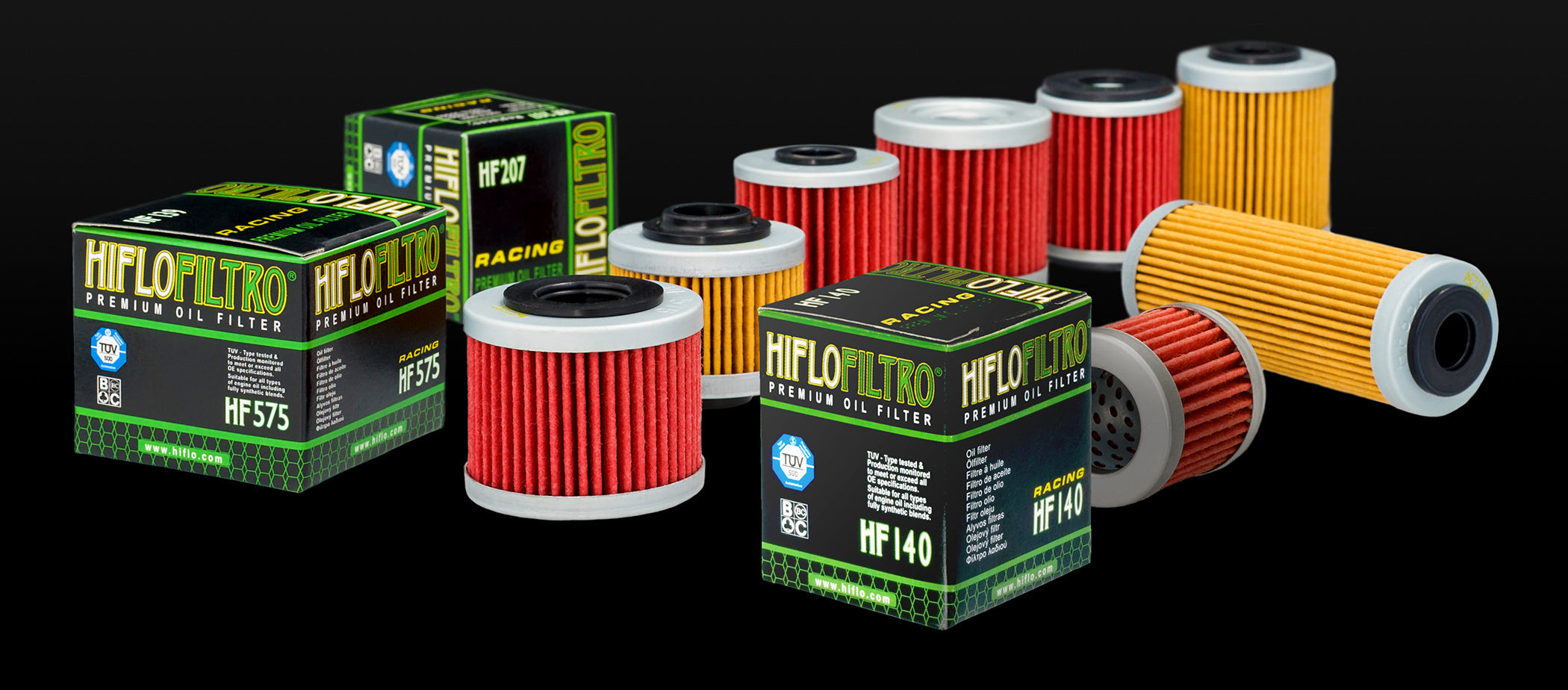 Hiflofiltro Oil Filters & Air Filters