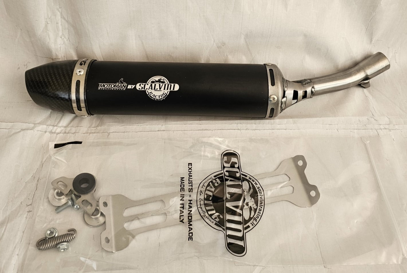 TM EN/MX 125/144 15-20 ALLOY CARBON MIX SILENCER