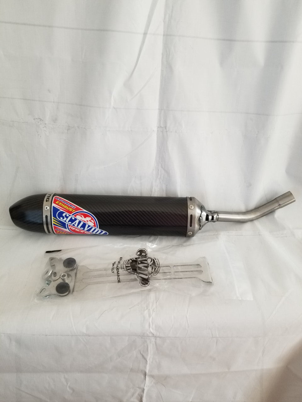 BETA RR 125 18-19 FULL CARBON SILENCER MX LENGTH