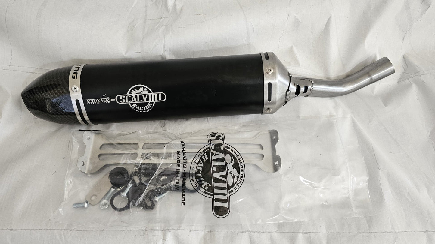 GAS GAS EC 250/300 12-17 ALLOY/CARBON MIX SILENCER