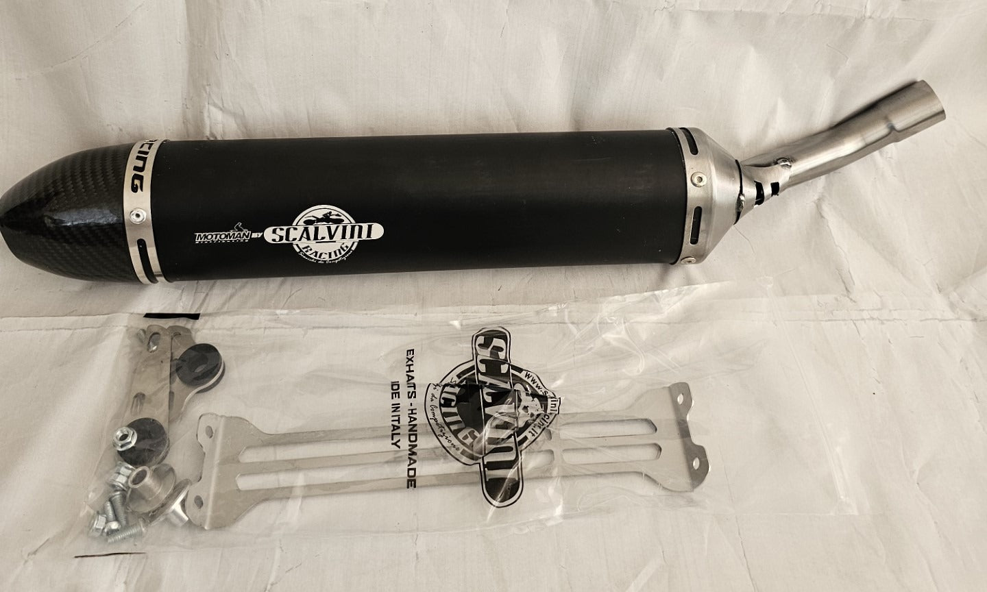 TM EN/MX 250/300 15-18 ALLOY CARBON MIX SILENCER