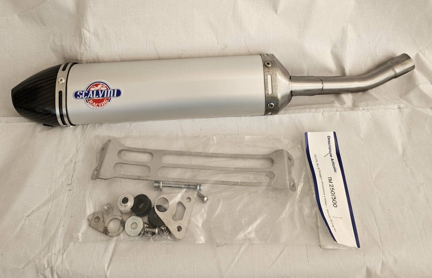TM EN/MX 250/300 08-14 ALLOY CARBON MIX SILENCER