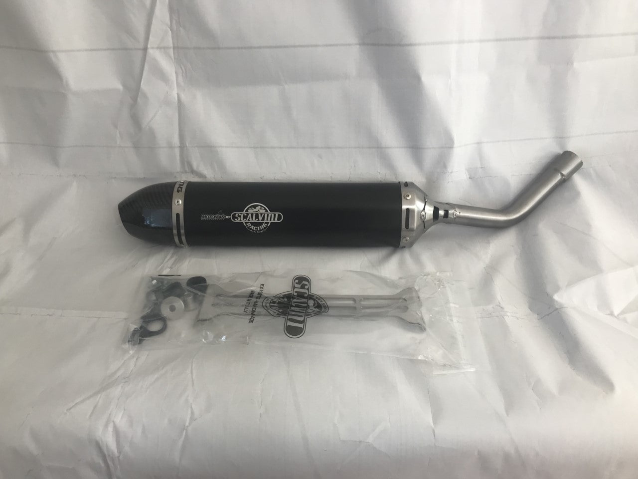 BETA XTRAINER 250 15-22 ALLOY/CARBON MIX SILENCER