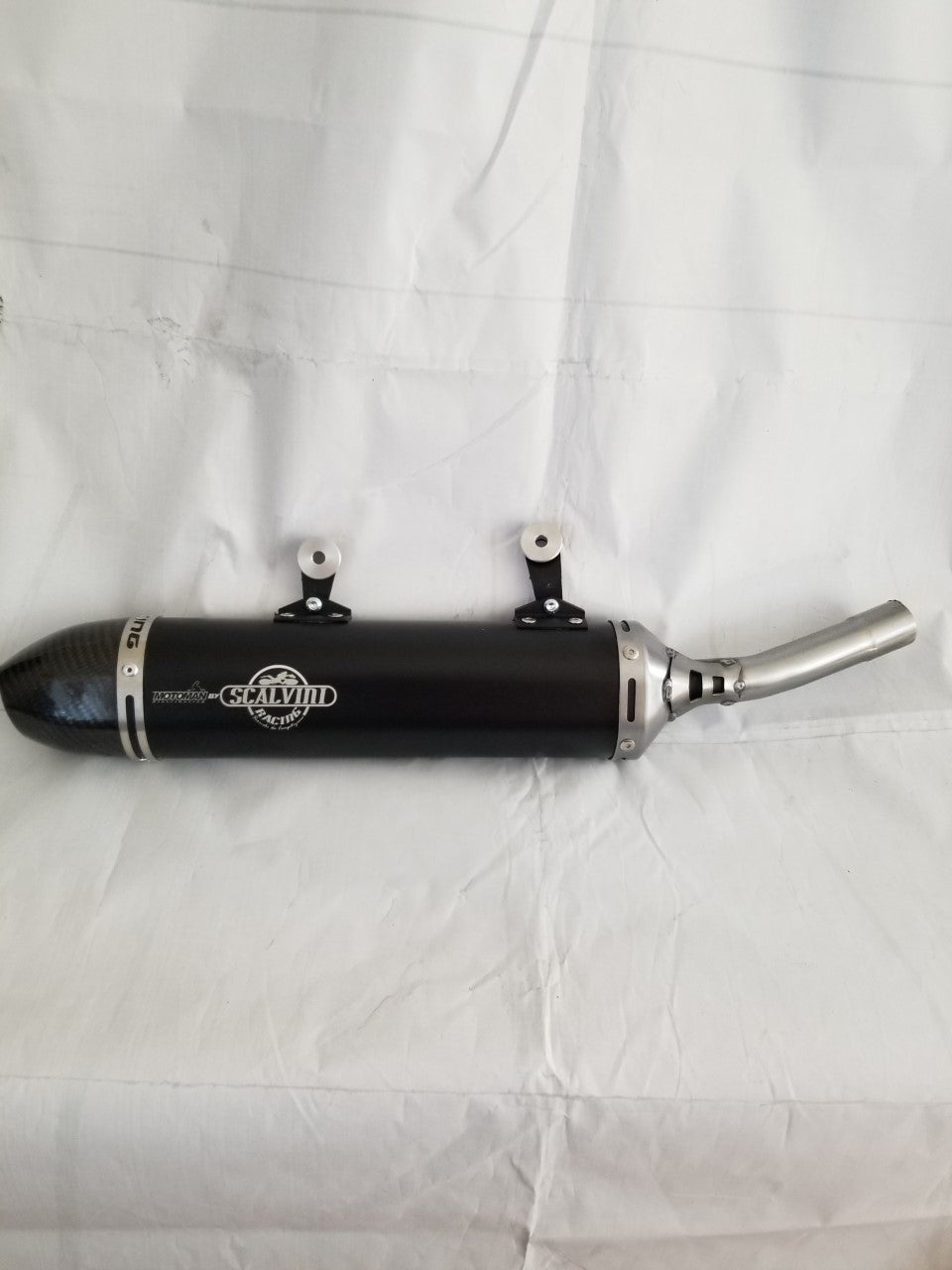 KTM SX 250, XC 250/300 28mm 2023 ALLOY/CARBON MIX SILENCER