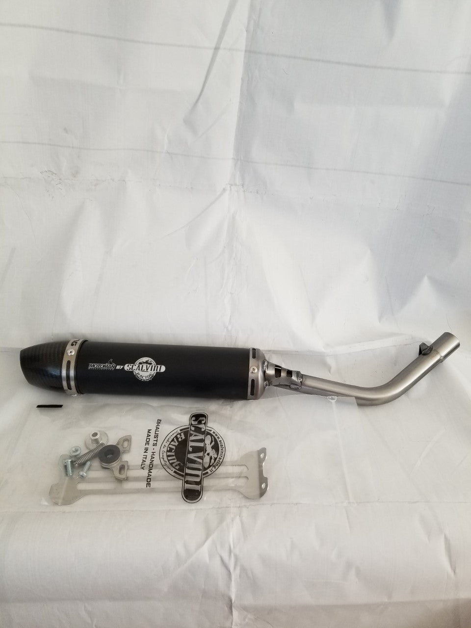 HUSQVARNA TC 125 14-15 ALLOY/CARBON MIX SILENCER