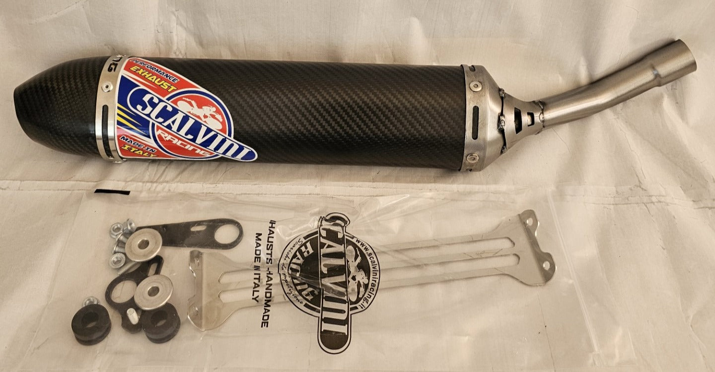 TM EN/MX 250/300 19-21 FULL CARBON SILENCER MX LENGTH