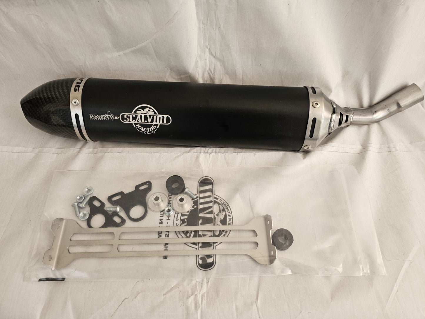GAS GAS EC 250/300 18-20 ALLOY/CARBON MIX SILENCER