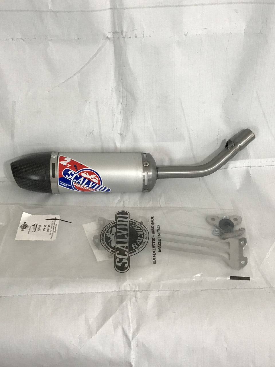 KTM SX 65 09-15 ALLOY/CARBON MIX SILENCER