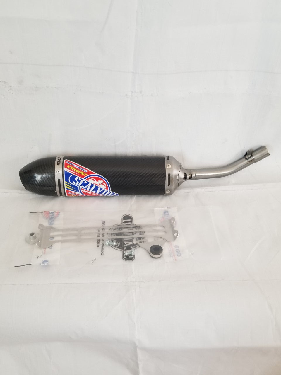 HUSQVARNA TC 125 16-18 FULL CARBON SILENCER MX LENGTH