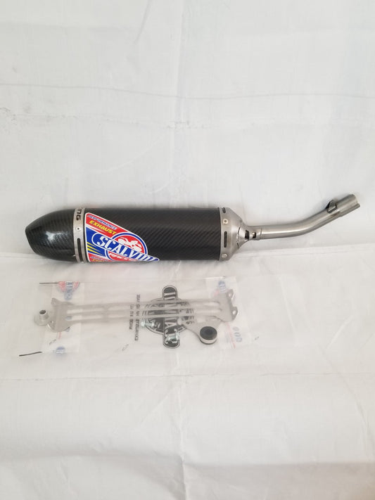 HUSQVARNA TC 125 16-18 FULL CARBON SILENCER MX LENGTH