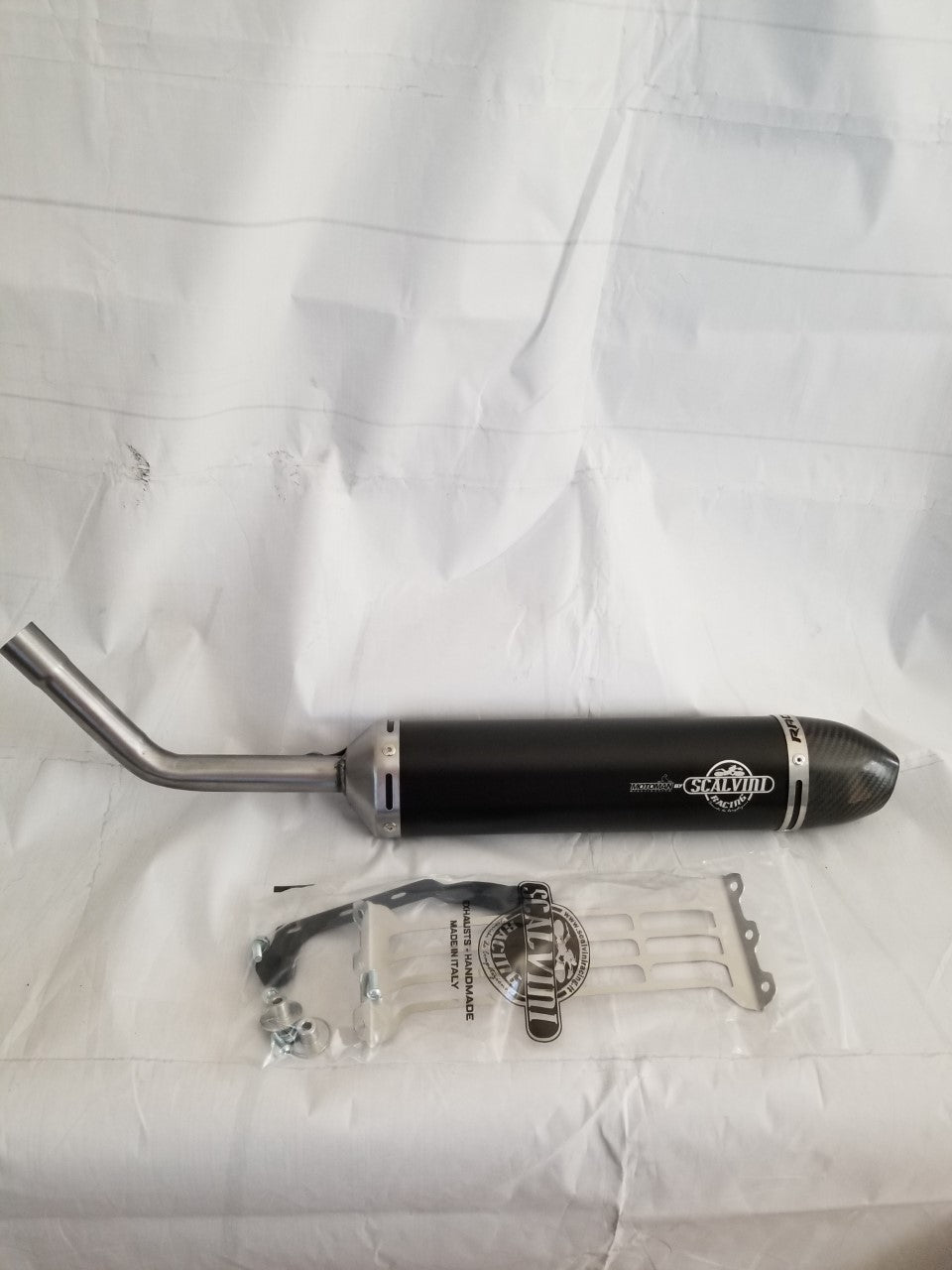 KAWASAKI XCW 250/300 05-11 ALLOY/CARBON MIX SILENCER