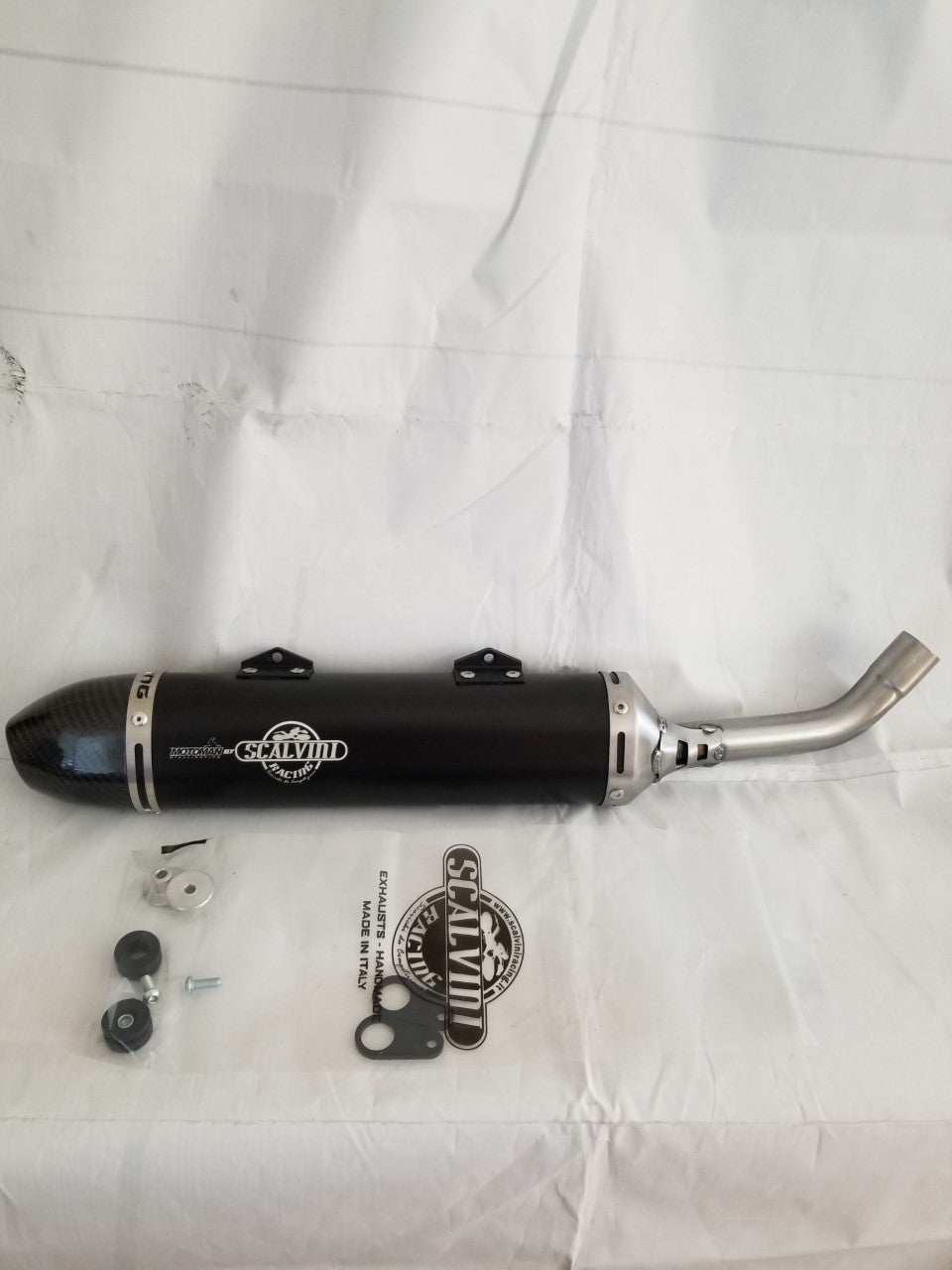 HUSQVARNA TE 250/300 20-22 ALLOY/CARBON MIX SILENCER