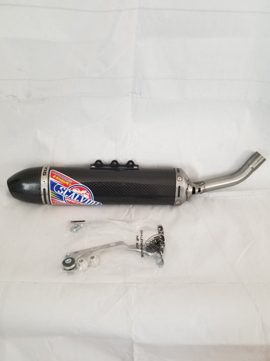 HUSQVARNA TC 250 17-18 FULL CARBON SILENCER MX LENGTH