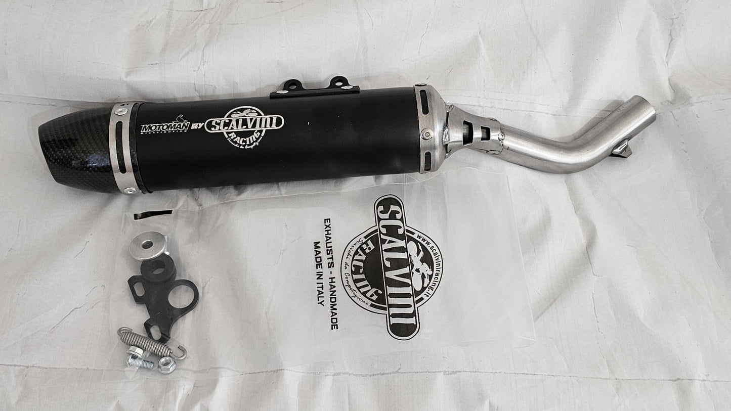 YAMAHA YZ 125 05-21 ALLOY/CARBON MIX SILENCER