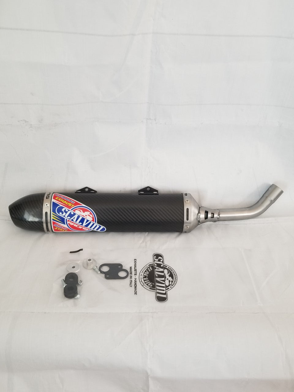 HUSQVARNA TX 300 19-22 FULL CARBON SILENCER MX LENGTH