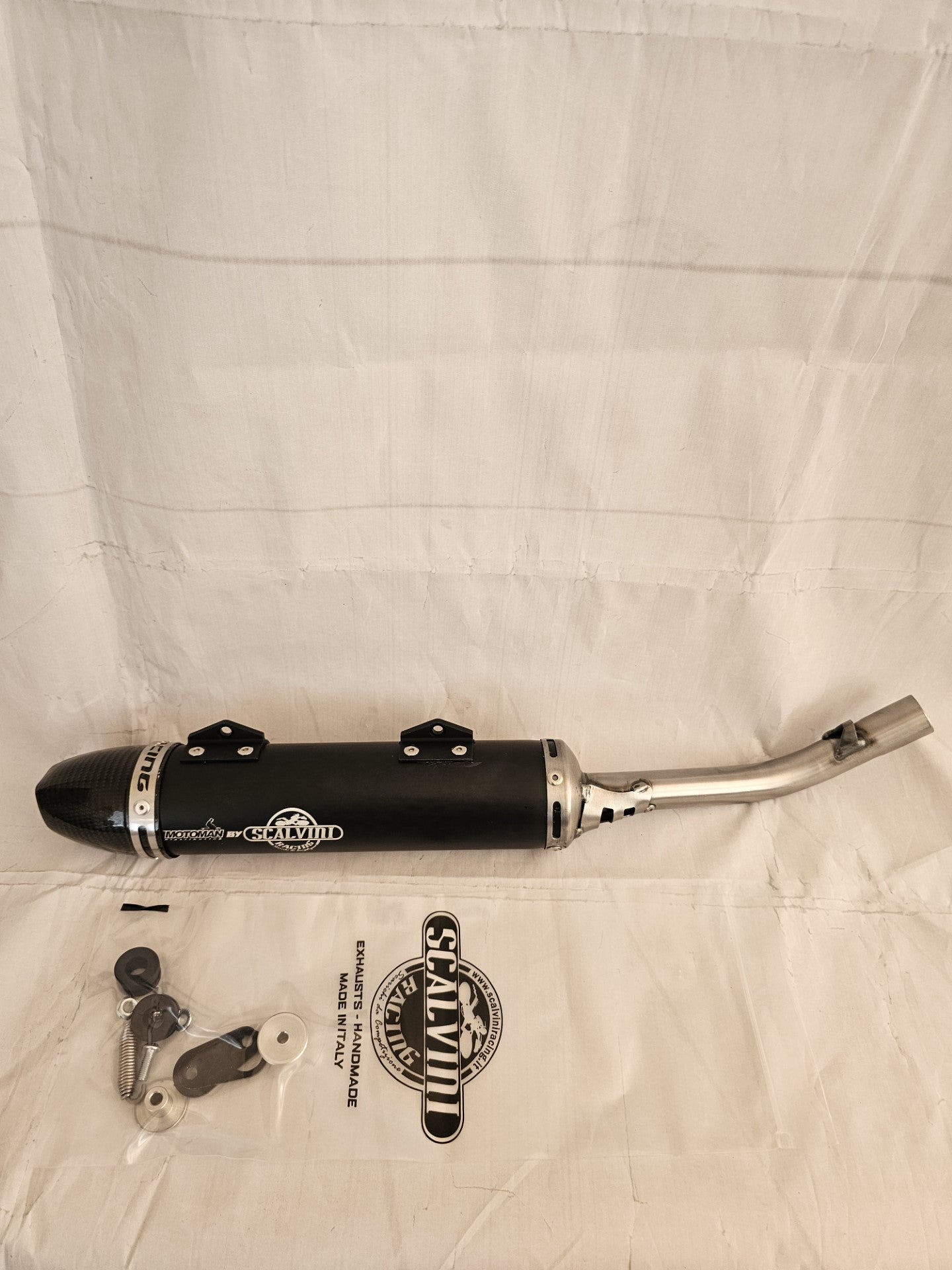 HUSQVARNA TC 125 19-22 ALLOY/CARBON MIX SILENCER