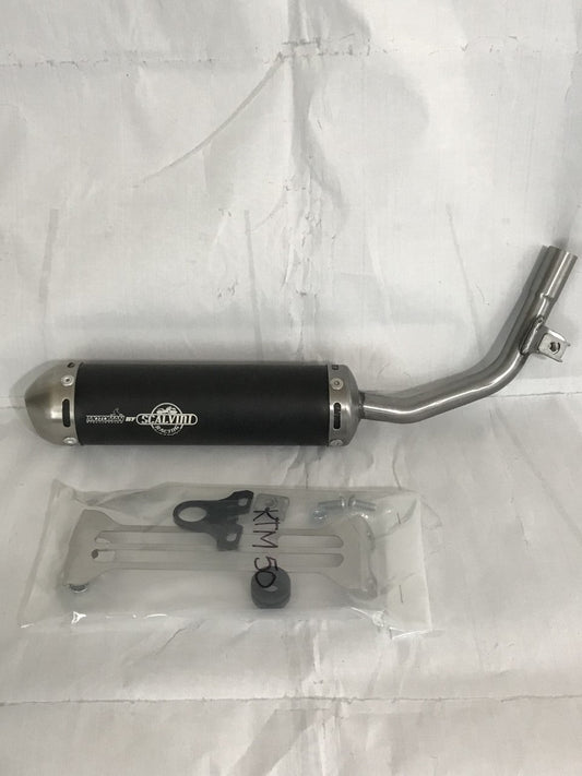 KTM SX 50 09-15 FULL ALLOY SILENCER