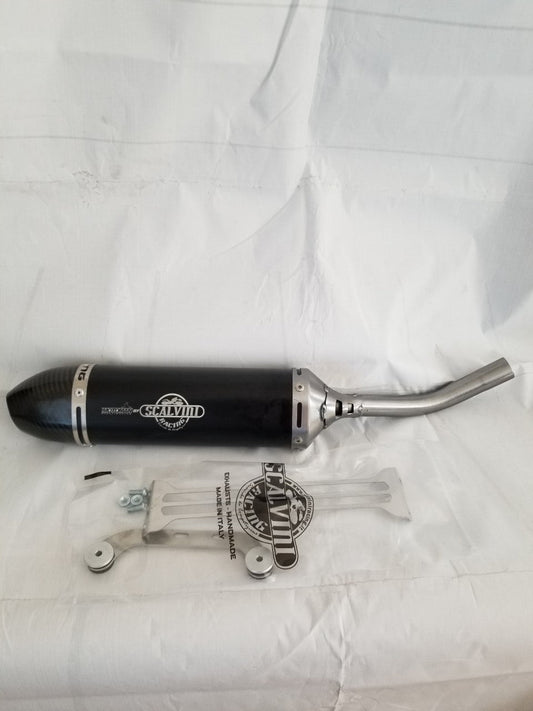 KAWASAKI XCW 150 EFI 21-22 ALLOY/CARBON MIX SILENCER