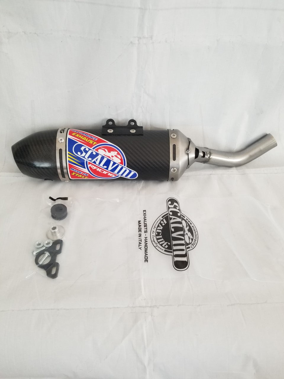 YAMAHA YZ 125 2022 FULL CARBON SILENCER SHORTY