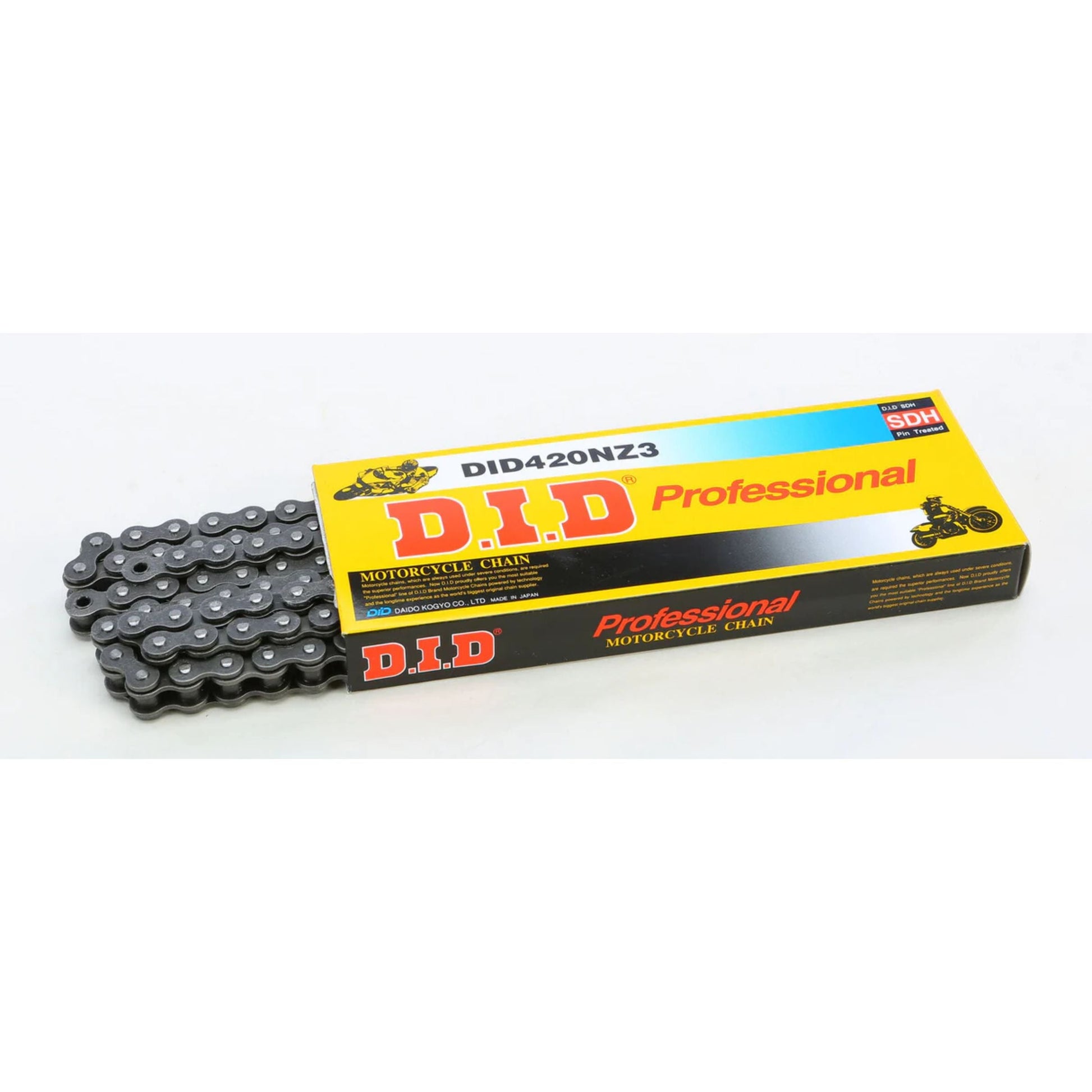 DID NON SEALED CHAIN 420NZ3 G&B 132RB (21-420NZ3G132RB)