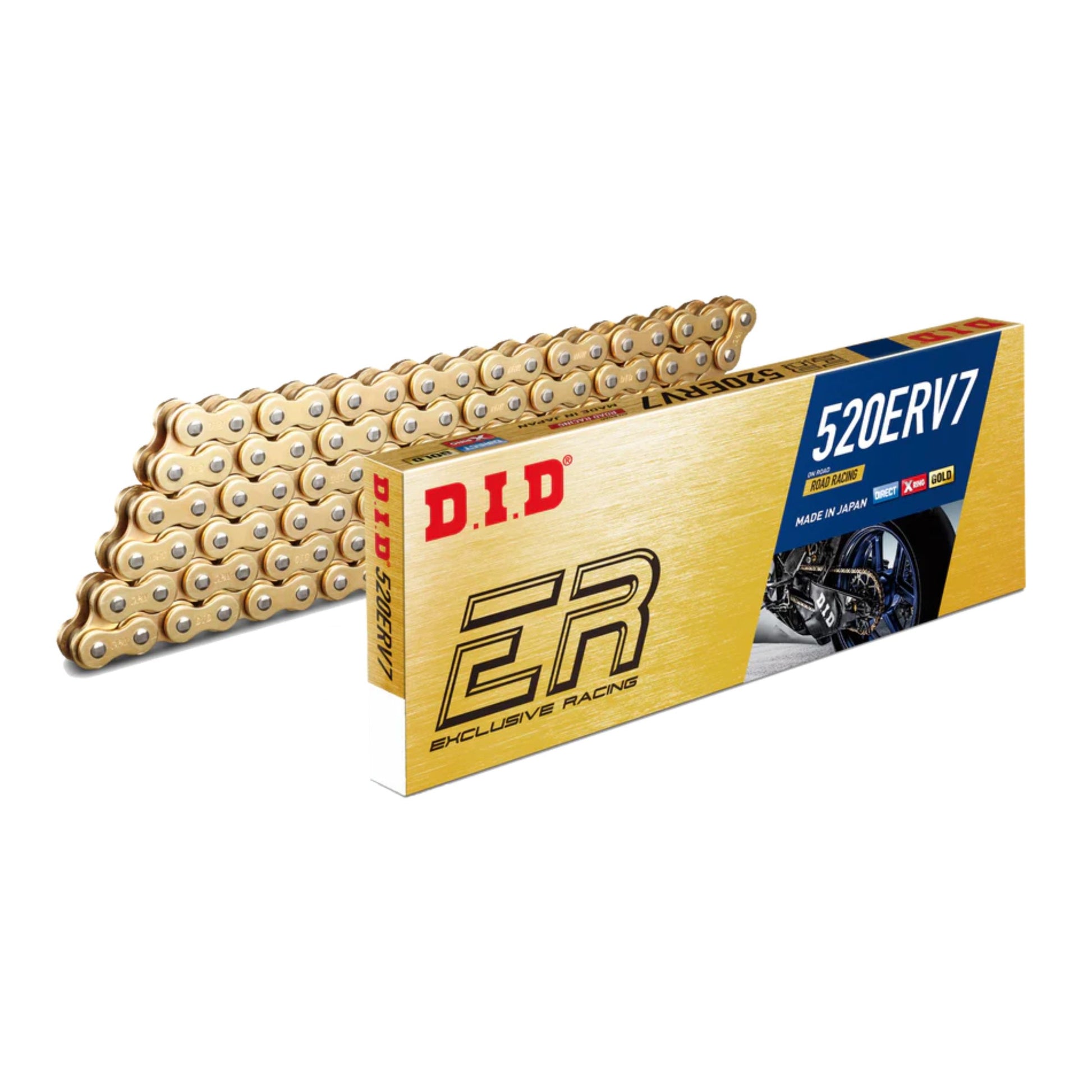 DID NON SEALED CHAIN 520ERV7 G&G 120ZB (21-M520ERV7120ZB)