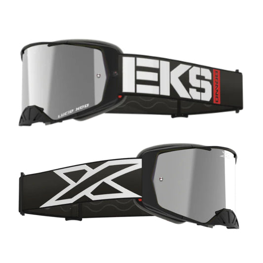 EKS GOGGLES LUCID CALIBER BLACK RED WHITE 35-067-12030