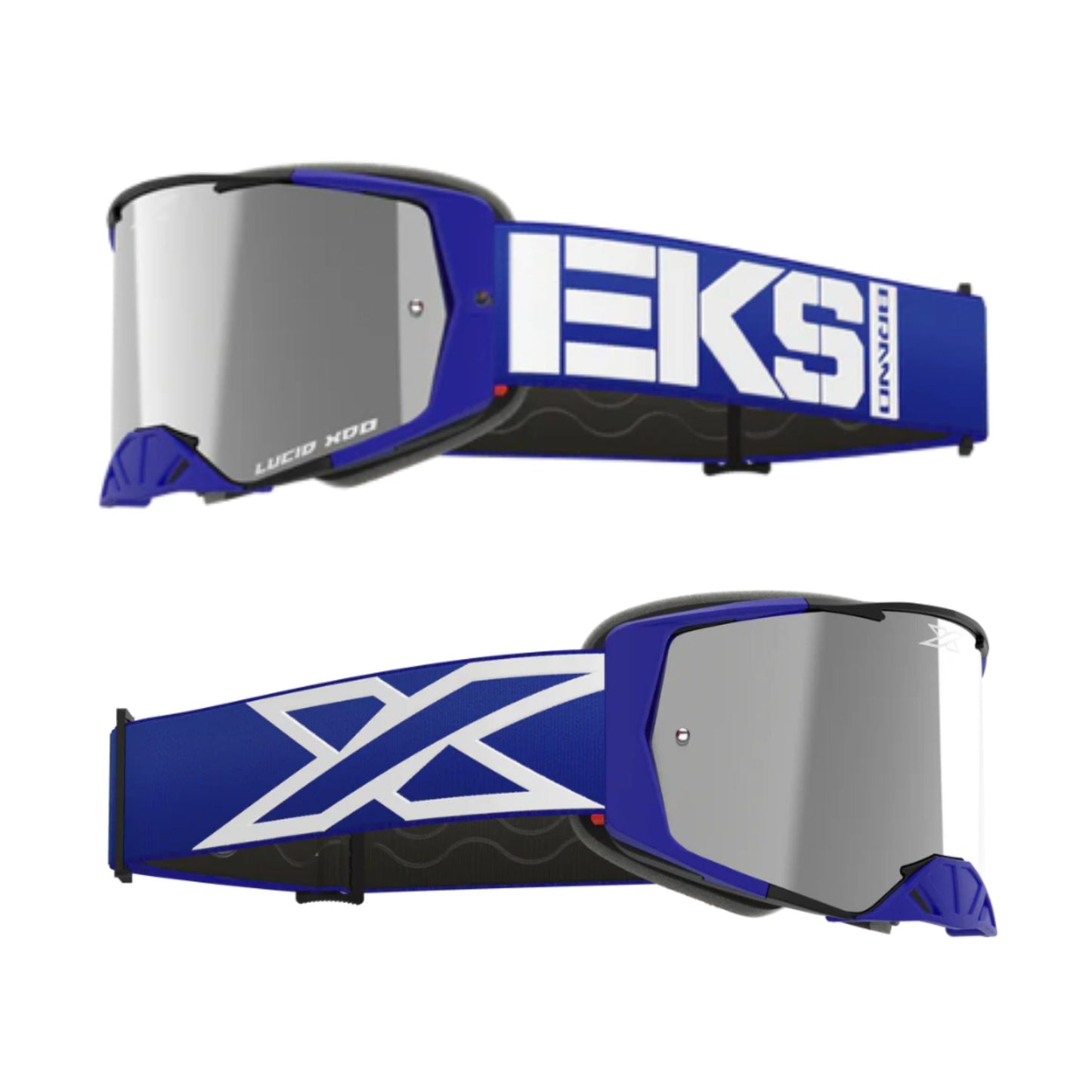 EKS GOGGLES LUCID CALIBER ROYAL BLUE WHITE 35-067-12055